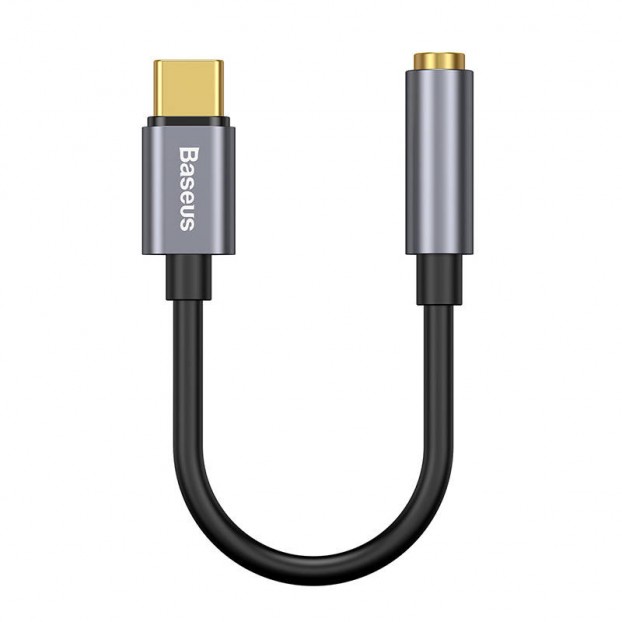Adaptor Audio Baseus L54 Jack 3.5mm to  USB-C - Gri
