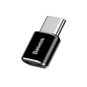 Adaptor Baseus Micro USB to Type-C Adapter Converter - Negru