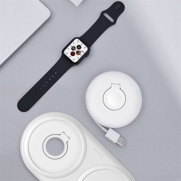 Suport Organizator Apple Watch Baseus - Alb