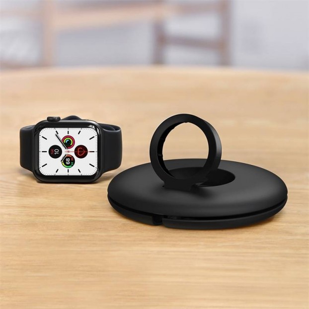 Suport Organizator Apple Watch Baseus - Negru Suport Organizator Apple Watch Baseus - Negru