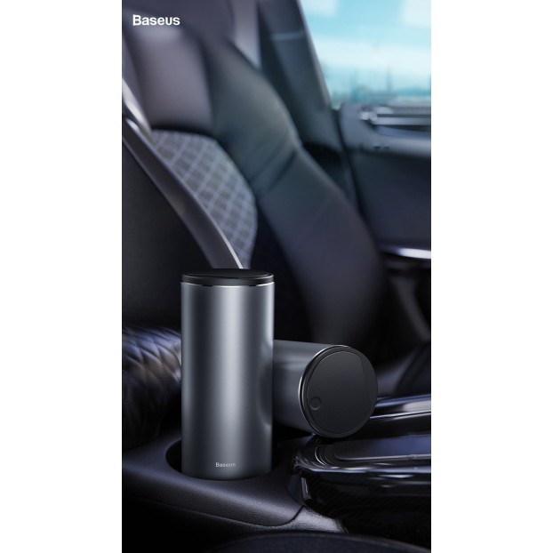 Cos de Gunoi Auto Baseus Gentleman Style Vehicle Mounted Trash Can - Negru Cos de Gunoi Auto Baseus Gentleman Style Vehicle Mounted Trash Can - Negru