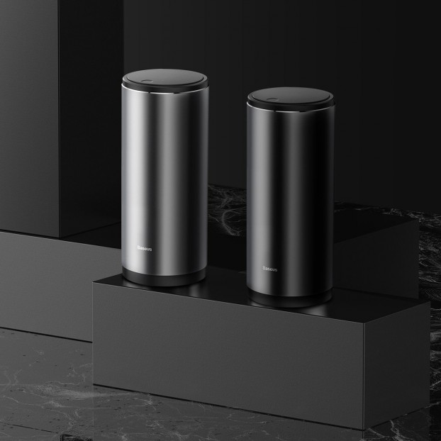Cos de Gunoi Auto Baseus Gentleman Style Vehicle Mounted Trash Can - Negru Cos de Gunoi Auto Baseus Gentleman Style Vehicle Mounted Trash Can - Negru