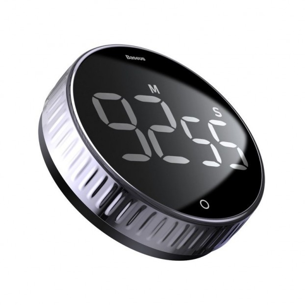 Cronometru Digital Baseus Heyo Rotation Countdown Timer - Negru Cronometru Digital Baseus Heyo Rotation Countdown Timer - Negru
