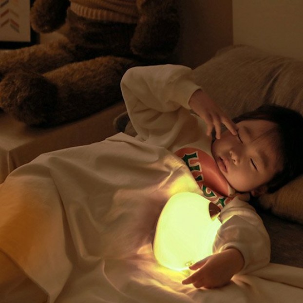 Lampa LED Wireless BASEUS Cute Series Kitty, 1100 mAh, Silicon, RGB - Alb