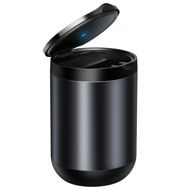 Scrumiera Metalica Auto Baseus Premium Car Ashtray - Gri