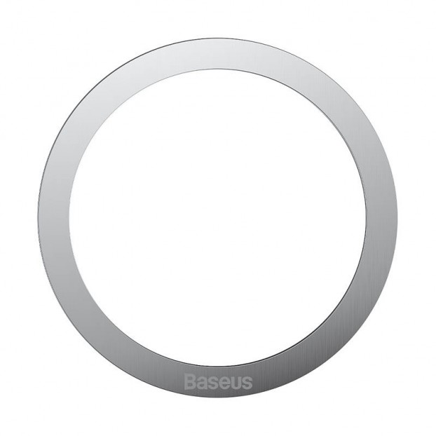 Set 2x Adaptor Magnet Baseus Halo Series Magnetic Ring MagSafe - Argintiu Set 2x Adaptor Magnet Baseus Halo Series Magnetic Ring MagSafe - Argintiu