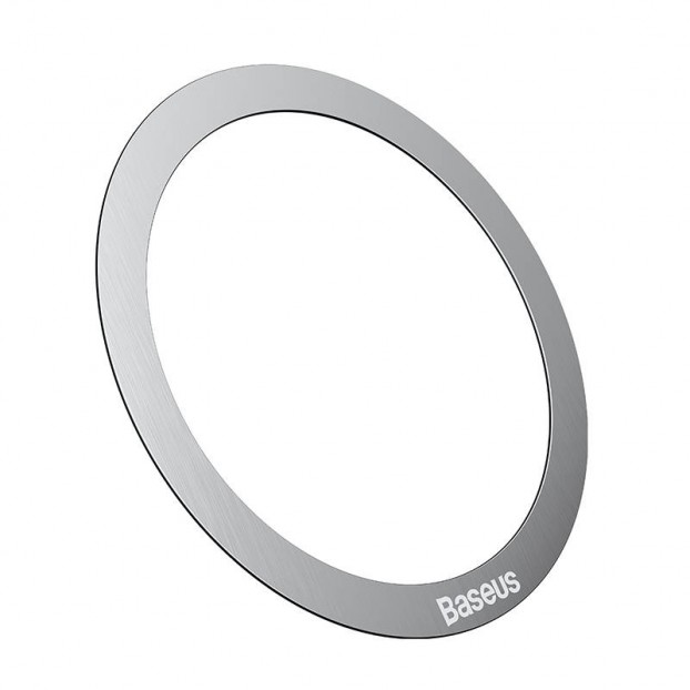 Set 2x Adaptor Magnet Baseus Halo Series Magnetic Ring MagSafe - Argintiu Set 2x Adaptor Magnet Baseus Halo Series Magnetic Ring MagSafe - Argintiu