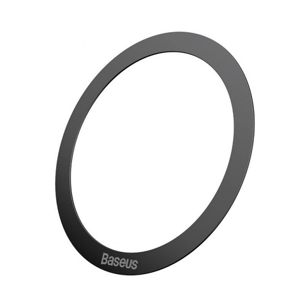 Set 2x Adaptor Magnet Baseus Halo Series Magnetic Ring MagSafe - Negru 
