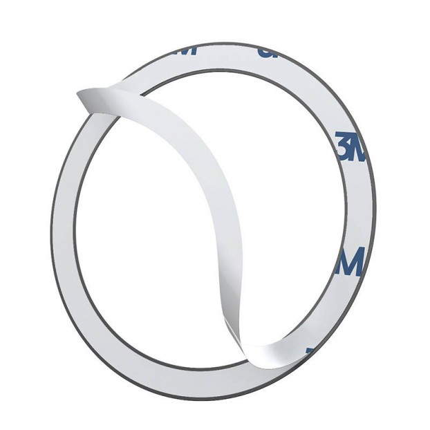 Set 2x Adaptor Magnet Baseus Halo Series Magnetic Ring MagSafe - Negru 