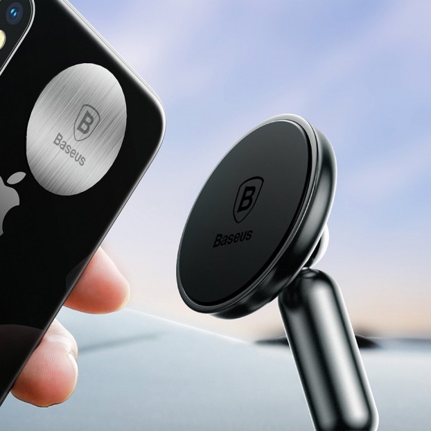 Suport Auto Baseus Bullet Magnetic pentru bord - Negru