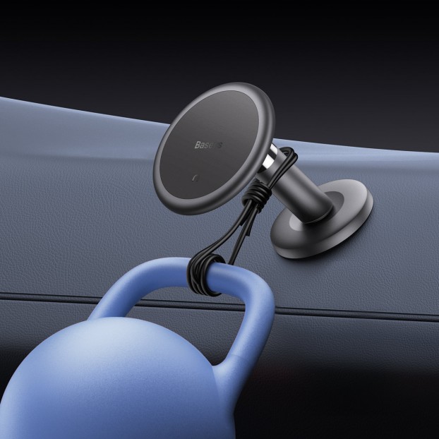 Suport Auto Baseus C01 Magnetic Phone Holder Stick-On Version pentru bord - Negru Suport Auto Baseus C01 Magnetic Phone Holder Stick-On Version pentru bord - Negru