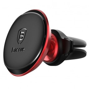 Suport Auto Baseus Magnetic Air Vent pentru grila de ventilatie - Rosu