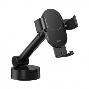 Suport Auto Baseus Simplism Gravity pentru bord sau parbriz - Negru