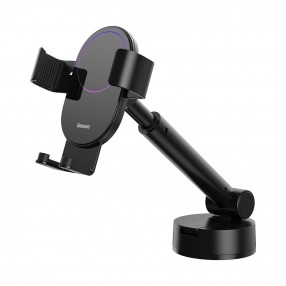 Suport Auto Baseus Simplism Gravity pentru bord sau parbriz - Negru