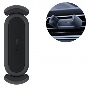 Suport Auto Baseus Steel Cannon 2 Air Outlet pentru grila de ventilatie - Negru