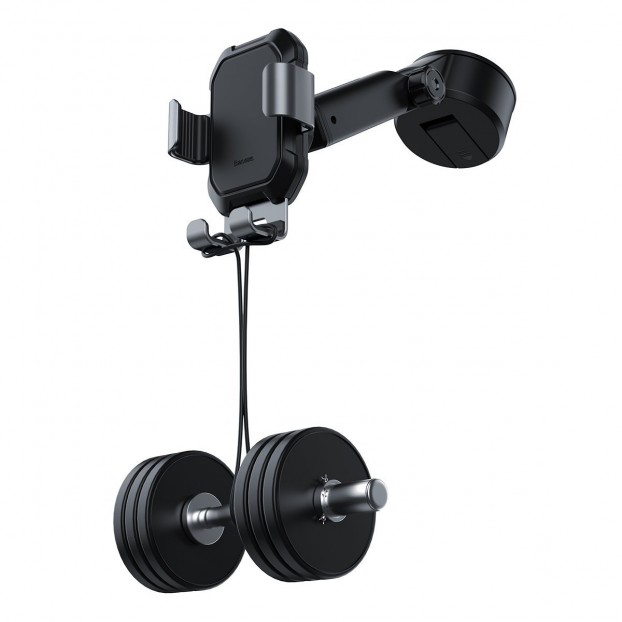 Suport Auto Baseus Tank Gravity pentru bord sau parbriz - Negru