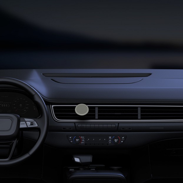 Suport Auto Baseus C01 Magnetic Phone Holder Air Outlet Version pentru grila de ventilatie - Alb