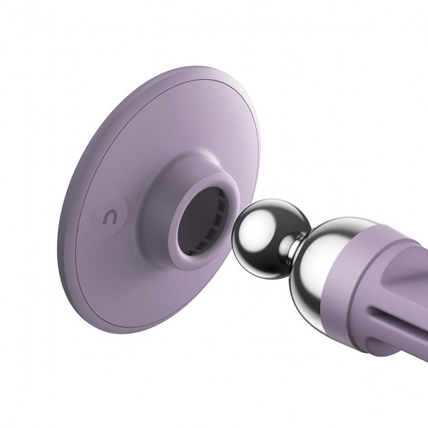 Suport Auto Baseus C01 Magnetic Phone Holder Air Outlet Version pentru grila de ventilatie - Mov Suport Auto Baseus C01 Magnetic Phone Holder Air Outlet Version pentru grila de ventilatie - Mov