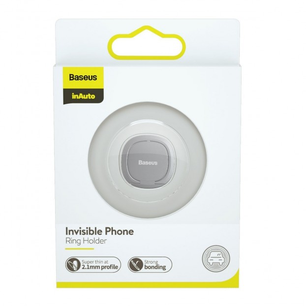 Suport Baseus Invisible Phone Ring Holder cu inel - Argintiu Suport Baseus Invisible Phone Ring Holder cu inel - Argintiu