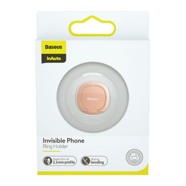 Suport Baseus Invisible Ring cu inel - Rose Gold