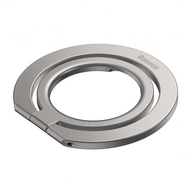 Suport tip inel metalic pentru telefon Baseus Halo Ring Holder - Silver Suport tip inel metalic pentru telefon Baseus Halo Ring Holder - Silver