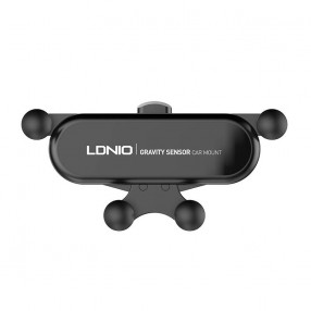 Suport Auto LDNIO MG03 Car Gravity Holder pentru grila de ventilatie - Negru