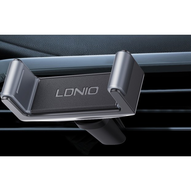Suport Auto LDNIO MG04 Car Phone Clip Holder pentru grila de ventilatie - Negru Suport Auto LDNIO MG04 Car Phone Clip Holder pentru grila de ventilatie - Negru