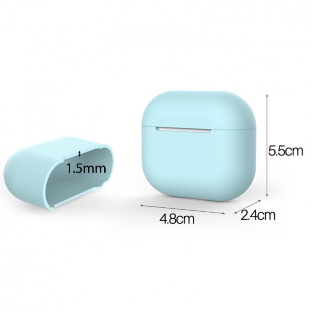 Husa Casti AirPods 3 silicon TPU - Negru
