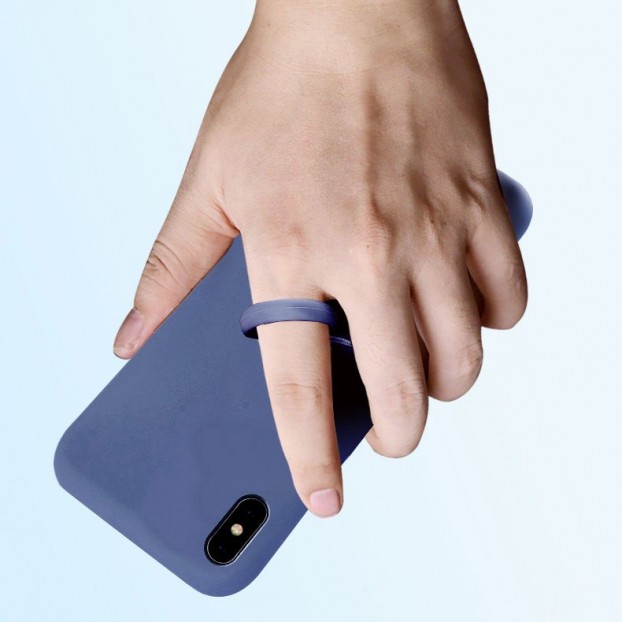 Snur pentru husa de telefon cu inel diamant - Verde