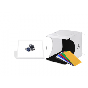Cort Foto PULUZ PU5137 20cm LED 1100 lumeni 6 fundaluri