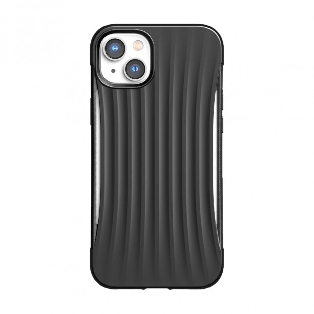 Husa Antishock iPhone 14 Raptic X-Doria Clutch Case compatibil cu MagSafe - Negru