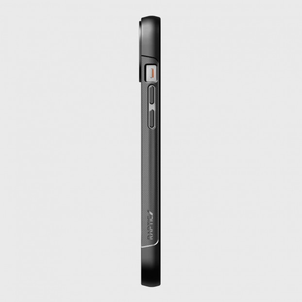 Husa Antishock iPhone 14 Raptic X-Doria Clutch Case compatibil cu MagSafe - Negru