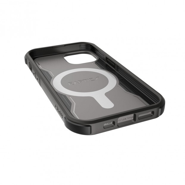 Husa Antishock iPhone 14 Raptic X-Doria Fort Case compatibil cu MagSafe - Negru Husa Antishock iPhone 14 Raptic X-Doria Fort Case compatibil cu MagSafe - Negru