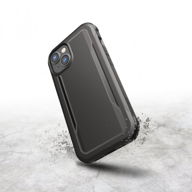 Husa Antishock iPhone 14 Raptic X-Doria Fort Case compatibil cu MagSafe - Negru Husa Antishock iPhone 14 Raptic X-Doria Fort Case compatibil cu MagSafe - Negru