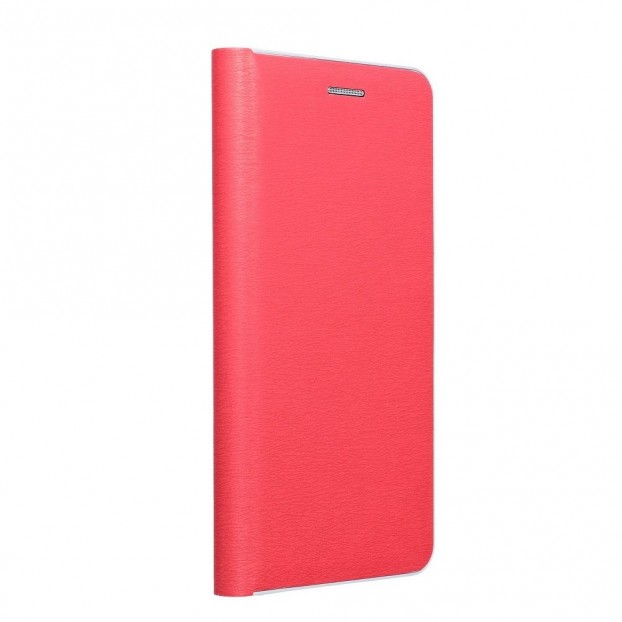Husa Motorola Moto G 5G Forcell Luna Book Silver Tip Carte cu Magnet - Rosu