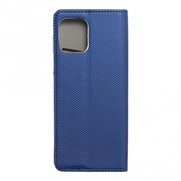 Husa Motorola G100 Smart Book Case tip carte cu magnet - albastru