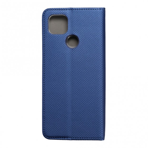 Husa Motorola G9 Power Smart Book Case tip carte cu magnet - albastru