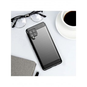 Husa Antisoc Samsung Galaxy A42 5G Forcell Carbon - Black 