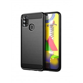 Husa Antisoc Samsung Galaxy M31 Forcell Carbon - Black 