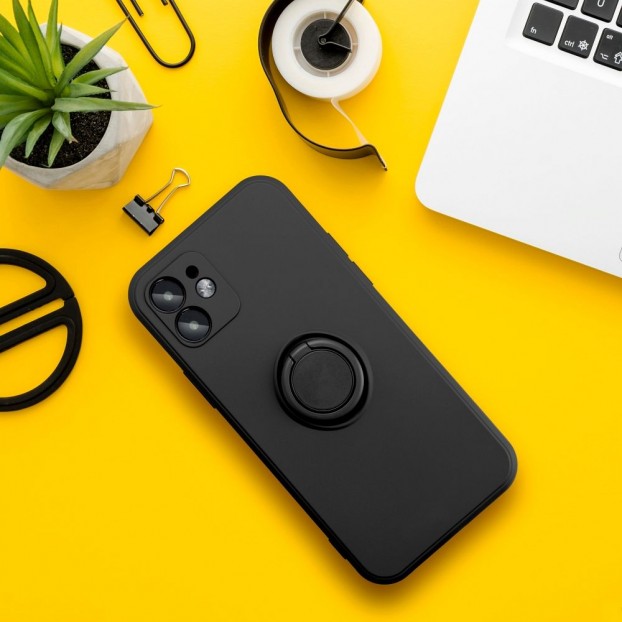 Husa Samsung Galaxy A23 5G Forcell Silicone Ring - Negru