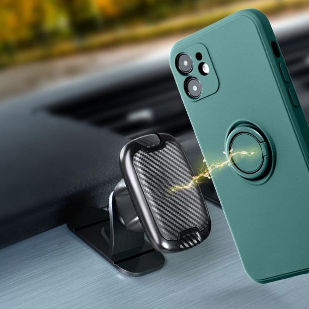 Husa Samsung Galaxy A23 5G Forcell Silicone Ring - Verde