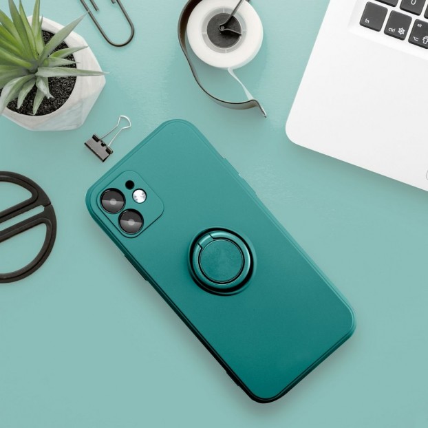 Husa Samsung Galaxy A23 5G Forcell Silicone Ring - Verde