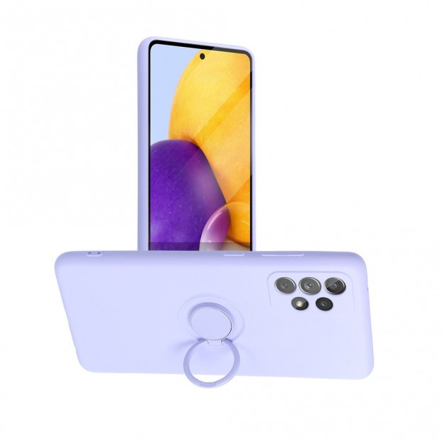 Husa Samsung Galaxy A33 5G Forcell Silicone Ring - Mov