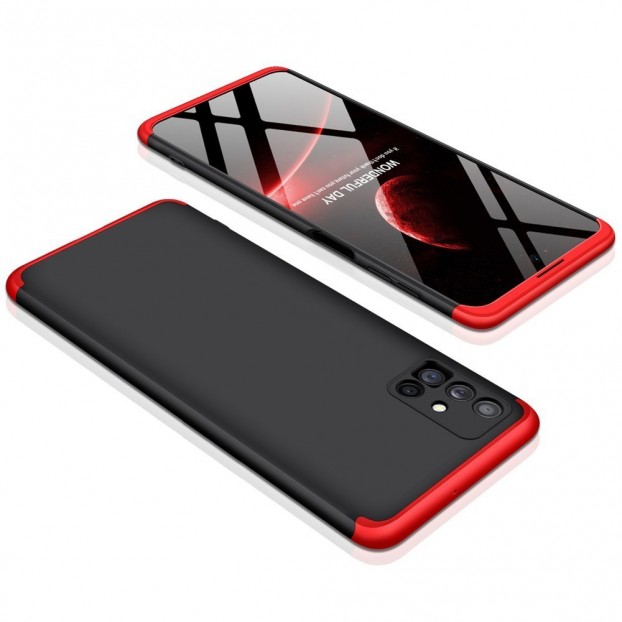 Husa 360 Samsung Galaxy M51 GKK Full Protection - Rosu Husa 360 Samsung Galaxy M51 GKK Full Protection - Rosu