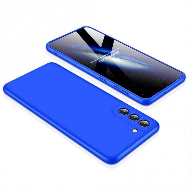 Husa 360 Samsung Galaxy S21 Plus GKK Full Protection - Albastru Husa 360 Samsung Galaxy S21 Plus GKK Full Protection - Albastru