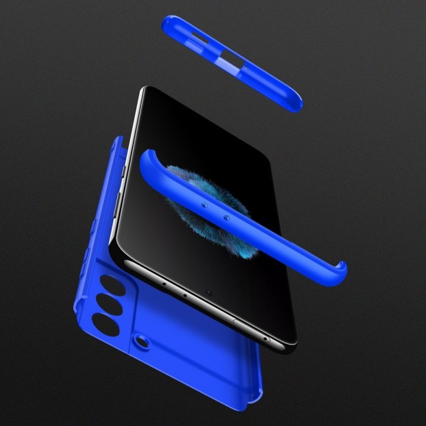 Husa 360 Samsung Galaxy S21 Plus GKK Full Protection - Albastru Husa 360 Samsung Galaxy S21 Plus GKK Full Protection - Albastru