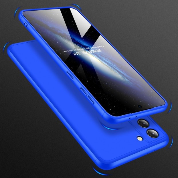 Husa 360 Samsung Galaxy S21 Plus GKK Full Protection - Albastru Husa 360 Samsung Galaxy S21 Plus GKK Full Protection - Albastru