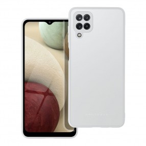 Husa Samsung Galaxy A12 ROAR Matte Glass - Silver