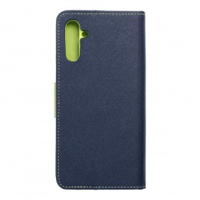 Husa tip carte Samsung Galaxy A13 5G / A04s Fancy Book cu inchidere magnetica - Albastru
