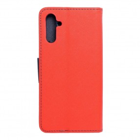Husa tip carte Samsung Galaxy A13 5G / A04s Fancy Book cu inchidere magnetica - Rosu